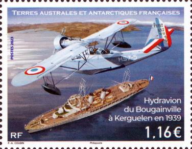 16. FRANZÖSICSHE GEBIETE IN DER ANTARKTIS - Einzelwert „Galleo Station – Destrict of Kerguelen“, Mi.-Nr. 1173